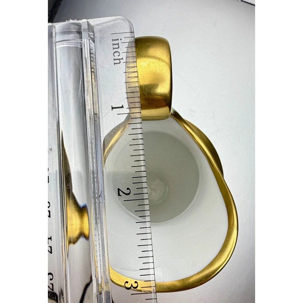 Fürstenburg Empire‎ Porcelain Creamer Gold Trim 5 3/8